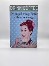 Blechschild Coffee 20x30cm