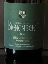 1 Flasche Weingut Bernhard HUBER Bienenberg CHARDONNAY GG 2018 Baden