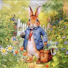 3 Servietten ~ Ostern, Peter