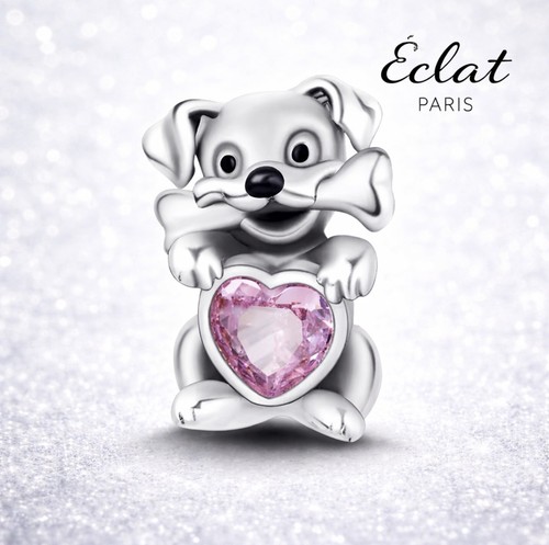 Hund charm sterlingsilber - charm,