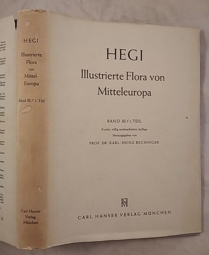 Hegi illustrierte flora - -,