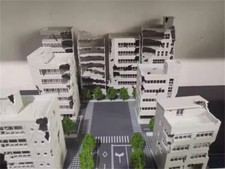 Railway Scenery City Ruin