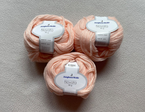 50g wolle novata - 3x, (150g)