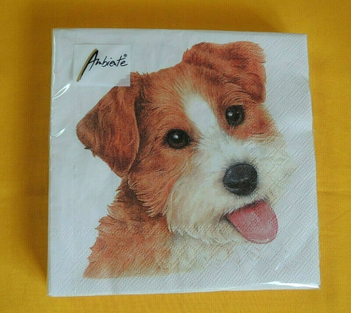 Servietten bobby hunde 1 - 20,