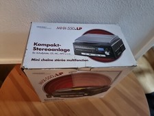 Kompakt-Stereoanlage für SCHALLPLATTE,  CD, MC, MP3 u.v.m. MHX-550.LP