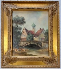 European Oil on Canvas