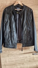 Cecil Lederimitatjacke Schwarz
