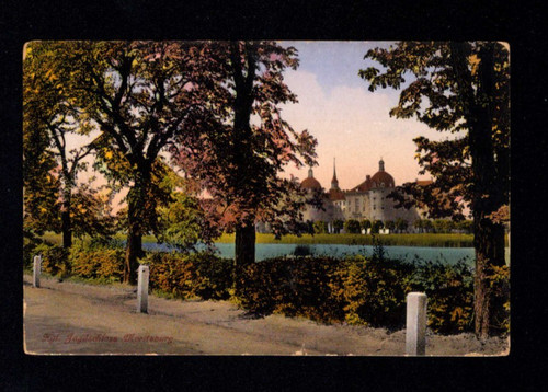 Jagdschloß moritzburg 1916 - jagdschloß,