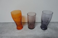 3 x Stück Mc Donalds Limitierte Edition Coca-Cola Gläser verschiedene Jahrgänge