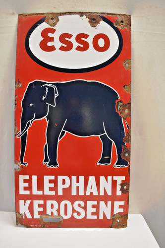 Vintage esso elefanten - vintage,
