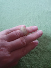 Diamonique Ring QVC Innenmaß 17-18 cm