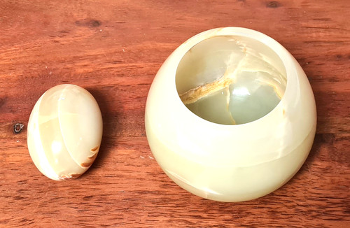 Onyx marmor gefäß - gefäß, vase
