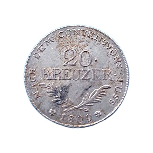 Habsburg franz 20 kreuzer - habsburg,