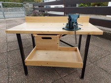 Selbstgebaute Kinderwerkbank – klein, stark und voller Überraschungen!