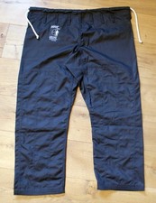 Schwarze BJJ Gi Hose 10oz