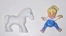 2x Polly Pocket mini Stable on