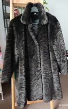 Webpelz-Kurzmantel Gr. 44