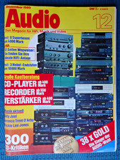 AUDIO 12/89, ROWLAND 1, CARVER SILVER SEVEN-T, CLASSE DR-9, B&M BM 6,REVOX AGORA