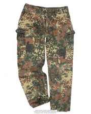 BUNDESWEHR HOSE ORIGINAL FLECKTARN BW FELDHOSE GUT GEBRAUCHT