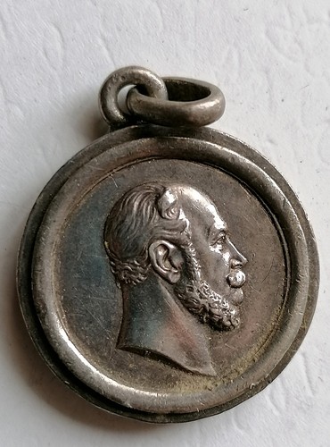 Antikes silber medaillon - silber,