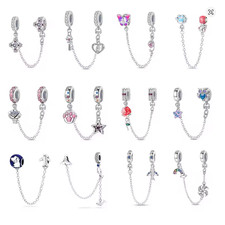 925 Silber Sicherheitskette