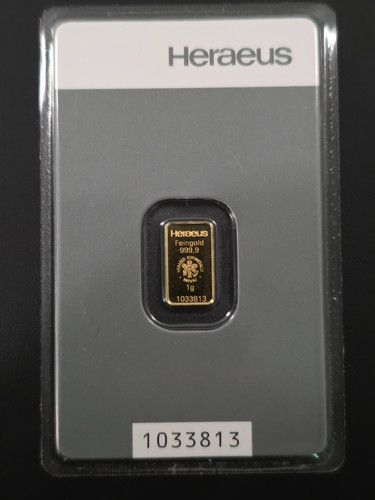 Goldbarren heraeus - goldbarren, –