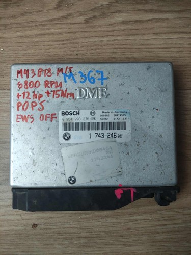 Bmw m43b18 318i 518i ecu - bmw, immo