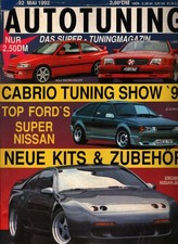 Zeitschrift AUTOTUNING von 5. 1992 Nissan 300 ZX Escort Wolf Koenig Mercedes