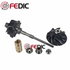 Turbo shaft and wheel 724930