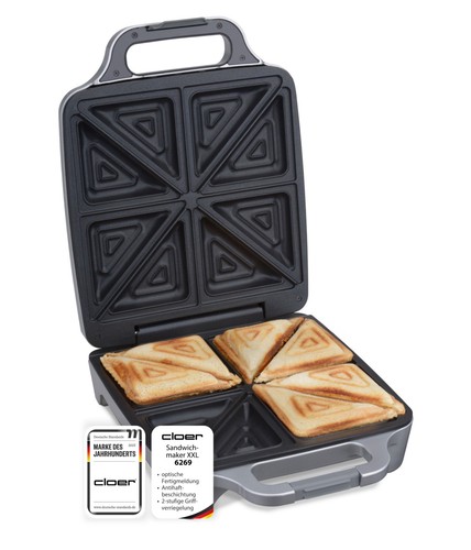 Sandwichmaker xxl cloer - sandwichmaker, cloer-6269