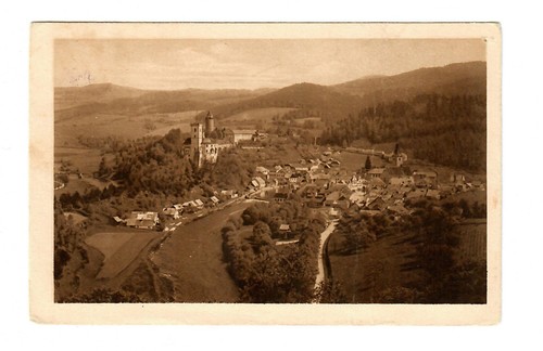 Ansichtskarte rosenberg globau - ansichtskarte, rosenberg/globau