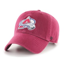 NHL Colorado Avalanche Cap Basecap Baseballcap cleanup rot Kappe 053838696815