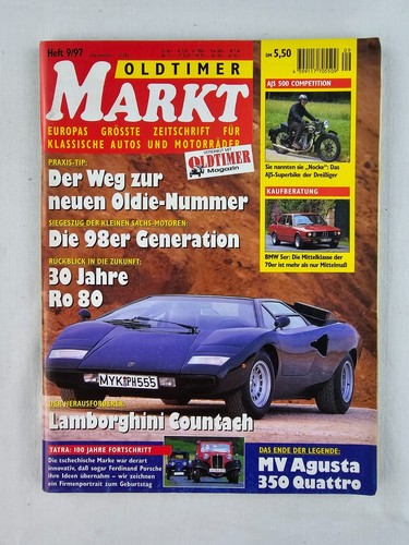 Oldtimer markt heft - heft, september
