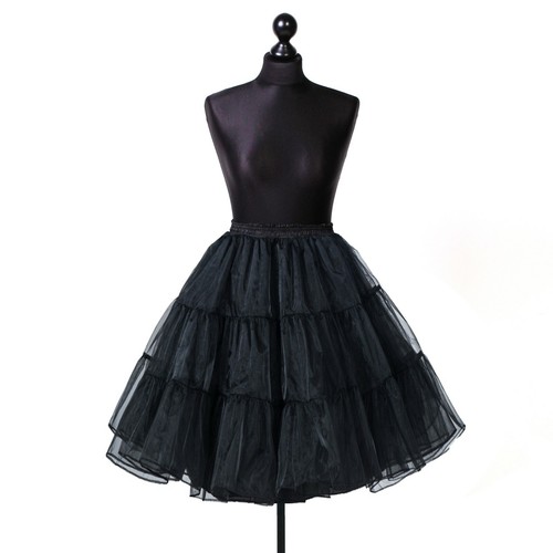 Schwarze petticoat tüllrock - petticoat,