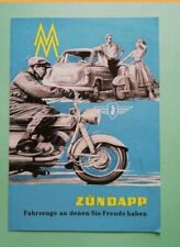 Zündapp Prospekt um ca. 1955