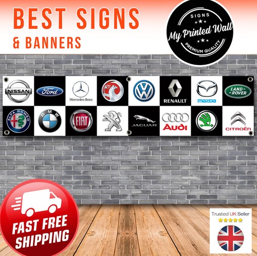 Auto logos garage - logos, banner