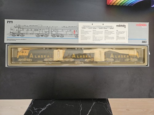 Märklin 3663 diesellok f7 - h0,