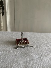 ANTIKER BESTECK KORB GERLACH