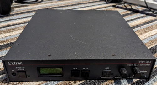 Extron vsc 500 video - extron,