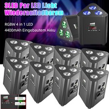 120W Akku 3 LEDs Par DMX