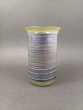 Isgard Moje-Wohlgemut Studioglas Vase Signiert und dat. (19) 77