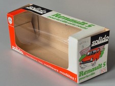 Original-Leerkarton für Solido/France #10 Renault R5 1. Generation  ~1:43