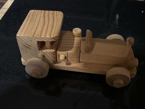 Holzauto oldtimer spielzeug - oldtimer,