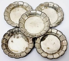 D0439 - 5 Antike versilberte