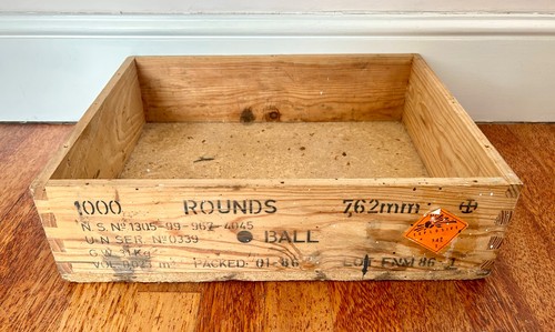 Vintage holz munitionskiste - holz,