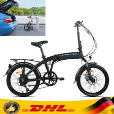 20" E Bike 250W Elektro Fahrrad 25km/h Mountainbike 9.6Ah Klapprad