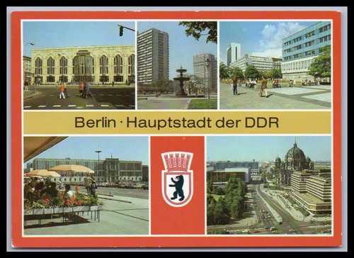 Ansichtskarte berlin ddr - ansichtskarte,