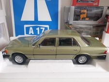 Mercedes 450 SEL W116 US TV Version Dallas 1979 Silbergrün 1:18 Norev 183975