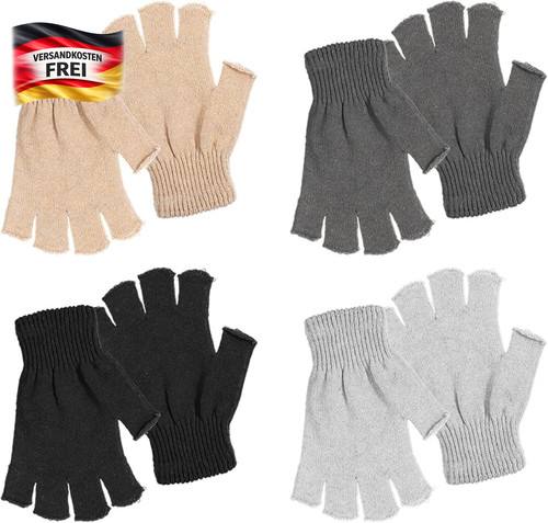 Fingerlose handschuhe paare - fingerlose, 4