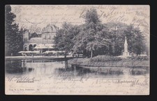Amsterdam, Motiv Vondelpark. Soldatenbrief  16.1.1904 nach Oldenburg adressiert